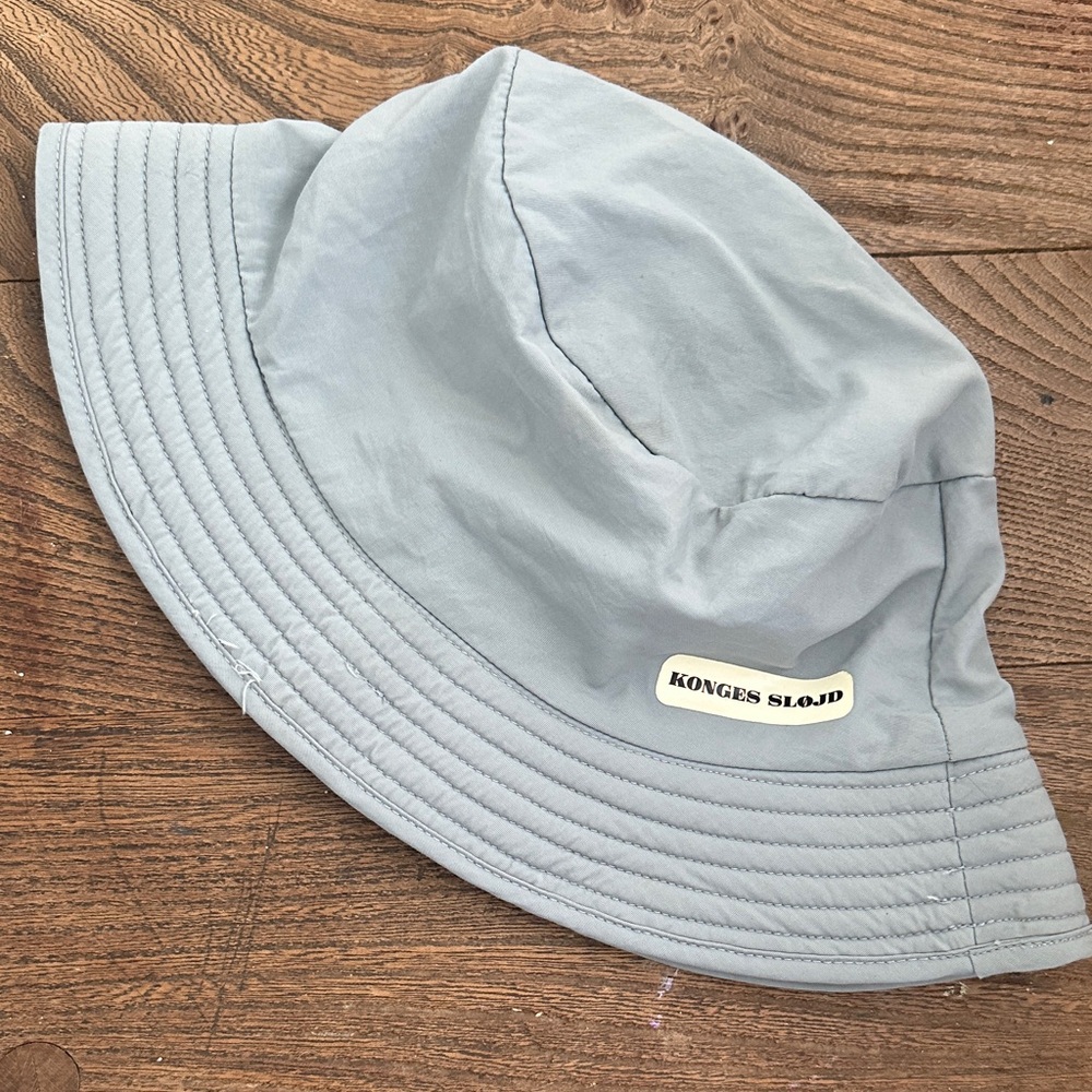 Konges Sløjd Kids Gray Bucket Hat